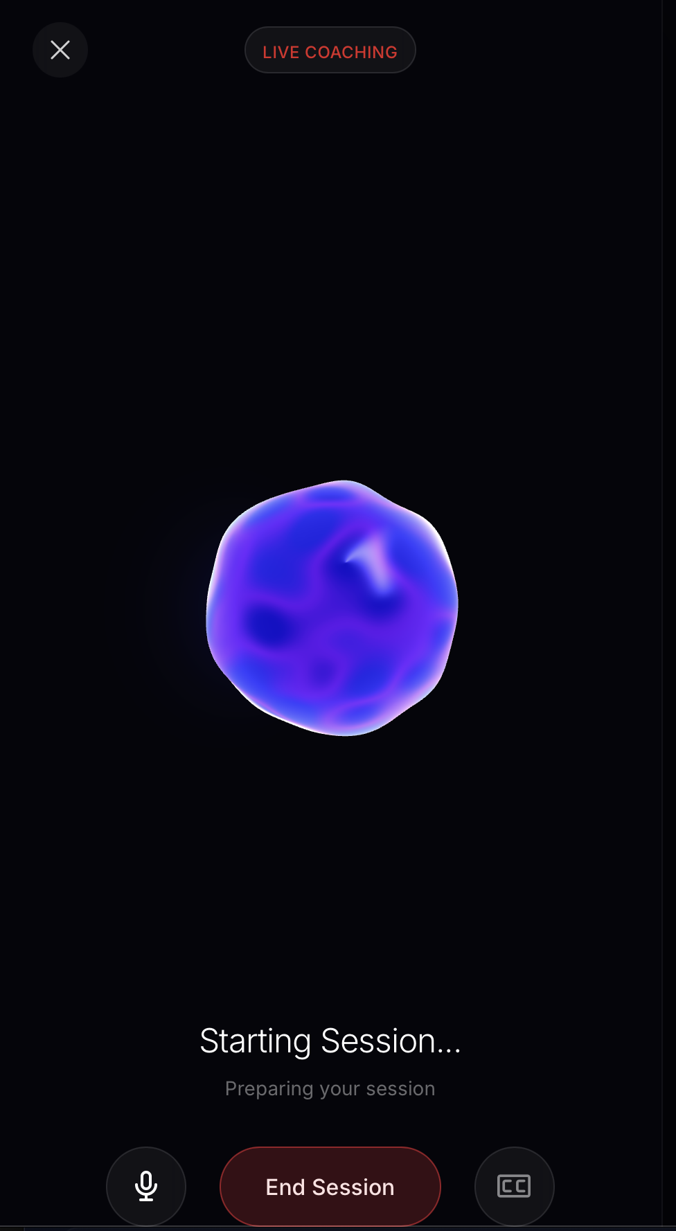 Live AI Coaching